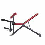 HMS Fitness LS3859 Adjustable weight training bench Adjustable backrest Adjustable seat Gym Black, Red