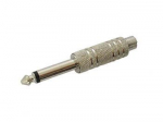 6.35mm MALE JACK CONNECTOR - NICKEL MONO