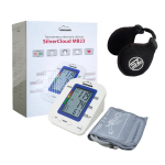 Promo SilverCloud MB23 Electronic Arm Blood Pressure Monitor and Gift Midland Subzero Sun Headphones for Summer
