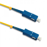 Qoltec Patchcord fiber optic SC/UPC - SC/UPC | Singlemode | 9/125 | G652D | Simplex | 10m