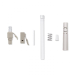 Qoltec LC fiber connectors | Multimode | 2.0mm | Mounting set | 200pcs.