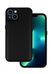 Back panel cover iLike Apple IPHONE 14 LEATHER 3D CASE Black