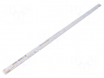 LED strip | W: 20mm | L: 560mm | No.of diodes: 48 | CRImin: 80 | 2570lm