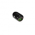 Cable Puro Elektrik  Puro Mini 30W Power Delivery USB-C USB-A Car Charger - Black