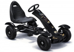 M&auml;nguala | PC | Konsoolid | Tarvikud // M&auml;nguasjad ja m&auml;ngud lastele // Sportowy Gokart Na Pedały F618 Pomowane Koła Obciążenie 50kg Czarny