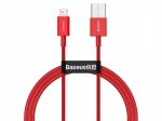 Mobiiltelefonid ja tarvikud // Laadijad // BASEUS Kabel USB - Lightening Superior Series, 2.4A, 1m (czerwony) CALYS-A09