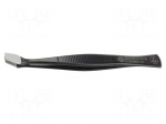 Tweezers | Blade tip shape: shovel | Tweezers len: 105mm | ESD