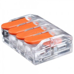 Splicing Connector with Lever, 4x 0.5-6.0mm&sup2;, 41A, 450V, 20pcs
