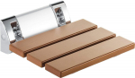 Folding wall seat