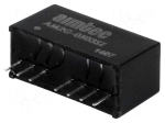 Converter: DC/DC | 2W | Uin: 4.5&divide;9V | 3.3VDC | Iout: 500mA | SIP8 | 3.96g
