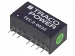 Converter: DC/DC | 2W | Uin: 4.5&divide;13.2V | Uout: 12VDC | Uout2: -12VDC