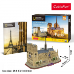 M&auml;nguala | PC | Konsoolid | Tarvikud // Harivad m&auml;nguasjad | Interaktiivsed | Loomingulised | Kunstilised // Puzzle 3d notre dame national geographic