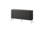 Cama VERA chest of drawers 150x40x80 black matt