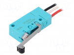 Microswitch SNAP ACTION | with lever (with roller) | SPDT | Pos: 2