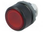 Switch: push-button | Stabl.pos: 1 | 22mm | red | Illumin: MLB-1 | IP66