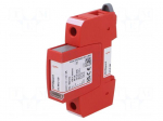 Surge arrester | Type 2 | Poles: 1 | 15kA | for DIN rail mounting