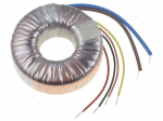 Transformer: toroidal | 80VA | 230VAC | 15V | 15V | 2.677A | 2.677A