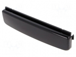 Radio mounting frame | Ford,Jaguar | 1 DIN | black gloss