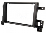 Radio mounting frame | Suzuki | 2 DIN | black