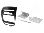 Radio mounting frame | Hyundai | 2 DIN | black gloss