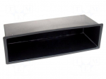 Radio box | universal | black | 59.9x188.6mm