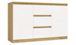 ARTISAN 2-DOOR 3-DRAWER CHEST OF DRAWERS/WHITE
