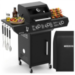 T&ouml;&ouml;riistad ja m&otilde;&otilde;teseadmed // Uued tooted t&ouml;&ouml;riistade, tarvikute kategoorias // Grill gazowy 2+1 10kW Varen Black 3.0 Kaminer