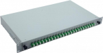 Helos 375554 rack cabinet 1U Grey