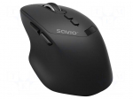 Mouse | black | USB A,USB C | wireless | ergonomic,PnP | No.of butt: 7