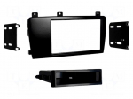 Radio frame | Volvo | 2 DIN | black