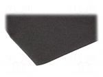 Damping mat | Mat: polyurethane | 600x500x15mm