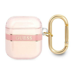 Guess GUA2HHTSP AirPods cover Strap Collection / pink