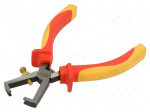 Stripping tool | 0.5&divide;6mm2 | Chrom-vanadium steel | 160mm