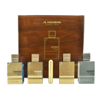 Al Haramain 4 Piece Amber Oud Collection Gift Set for Unisex