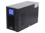 Power supply: UPS | 345x145x220mm | 800W | 1kVA | No.of out.sockets: 6