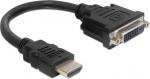 DeLOCK HDMI plug > 24+5 blue 20cm