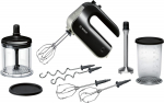 Bosch HomeProfessional MFQ4885DE, hand mixer (black/silver)