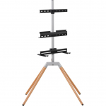 One for all universal TV stand Quadpod, bracket (silver/black)