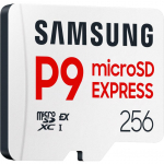 SAMSUNG P9 Express 256 GB microSDXC, Memory Card White, PCIe Gen3.0x1, NVMe 1.3, SD 7.1, UHS-I
