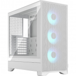 Fractal Design Pop 2 Air White TG RGB (white, tempered glass)