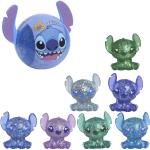 Just Play Disney Stitch Squish-A-Stitch Collectible Figures (Assorted Items, One Figure)