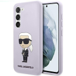 Karl Lagerfeld KLHCS23MSNIKBCU S23+ S916 hardcase Silicone Ikonik / purple