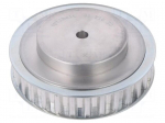 Belt pulley | T10 | W: 16mm | whell width: 31mm | &Oslash;: 93.65mm | aluminium
