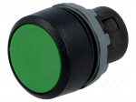 Switch: push-button | Stabl.pos: 1 | 22mm | green | Illumin: none | IP66
