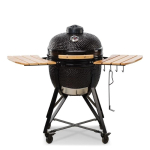 Kamado Bono Media Ceramic Grill 20&Prime; Kamado barbecue/grill Cart Charcoal (fuel) Black