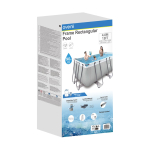AVENLI grey frame pool, 400x207x122
