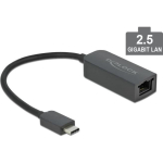 Adapter USB Delock 66645 USB-C - RJ-45 Black (66645)