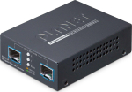 PLANET 2-pordiline 10G/2.5G/1G/100BASE-X v&otilde;rgukonverter Black
