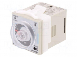 Timer | 0,05s&divide;100h | DPDT | 250VAC/5A,30VDC/5A | 100&divide;240VAC | -10&divide;55&deg;C