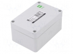 Enclosure: multipurpose | X: 75mm | Y: 110mm | Z: 59mm | INDUSTRIAL | grey